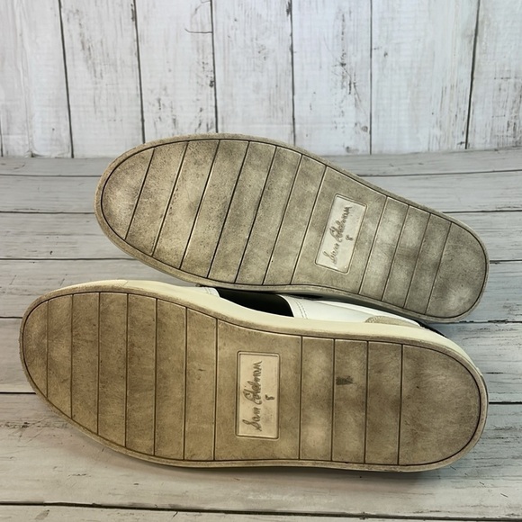 Sam Edelman Black, White and Creamy Taupe Suede and Leather Trainers - Picture 7 of 14